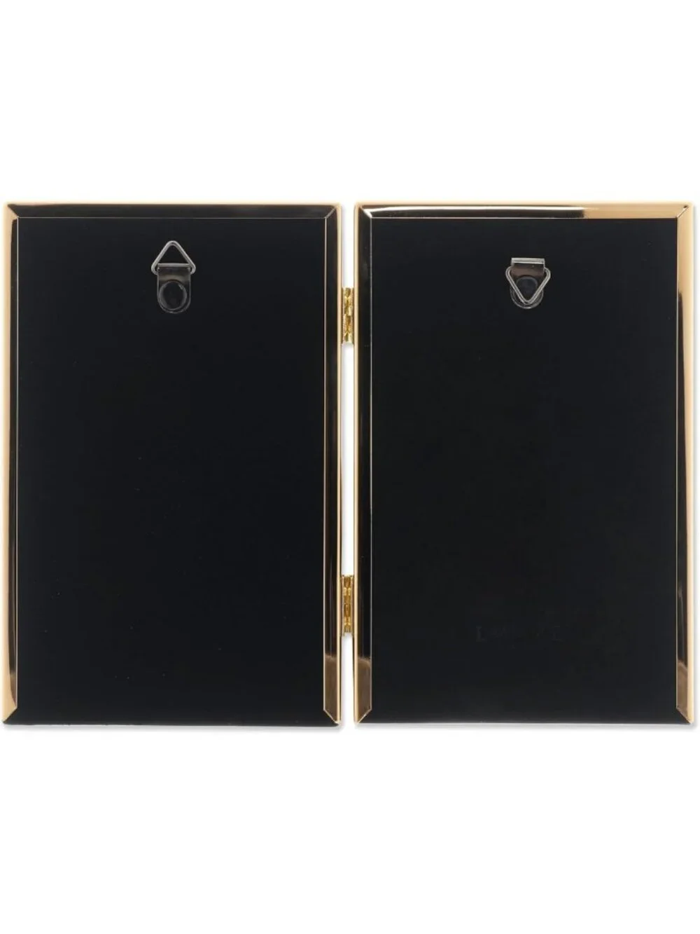 Elegant Gold Metal Frame for 4x6 Photos - Double-Sided Display, Modern Decor
